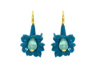 Miccy's | Latour Teal small | Resin Earrings