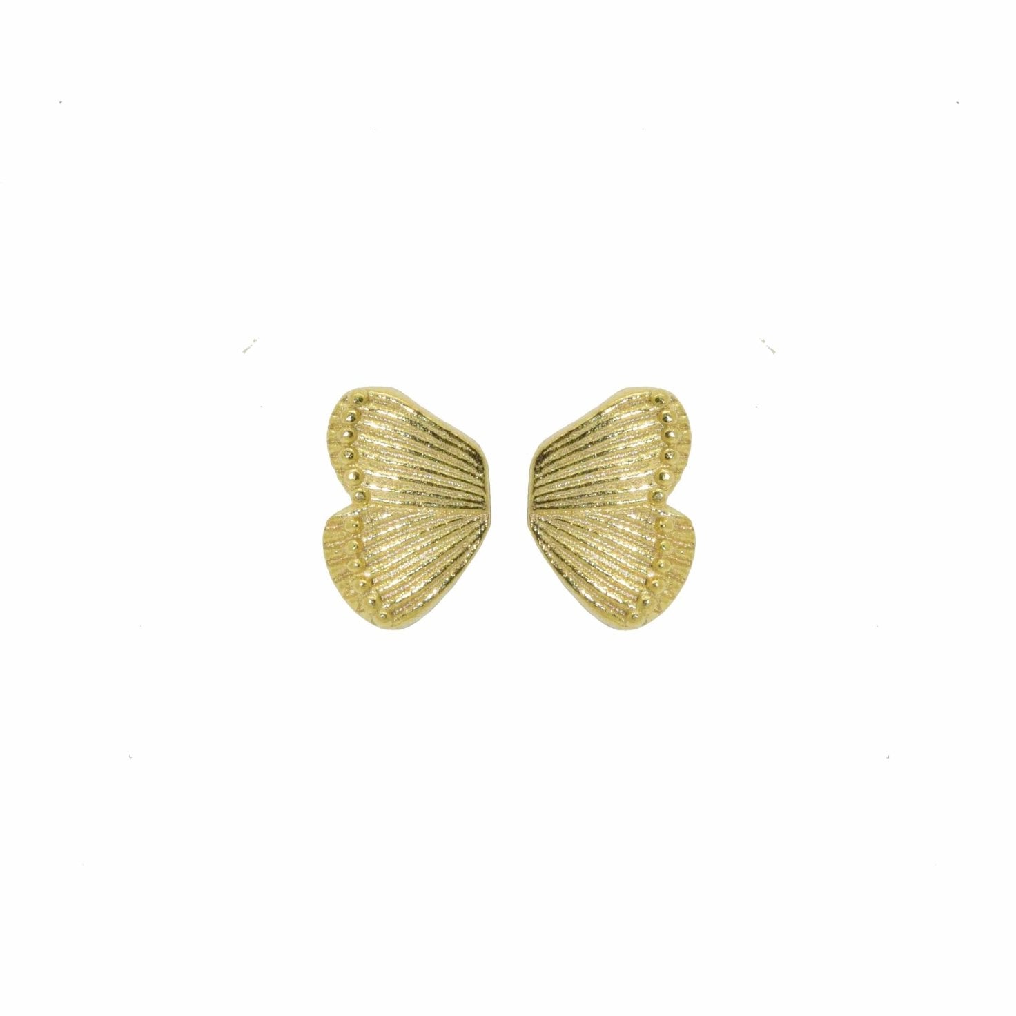 Miccy's | Miccy's Butterfly wings (1 pair) | Gold Line Earrings
