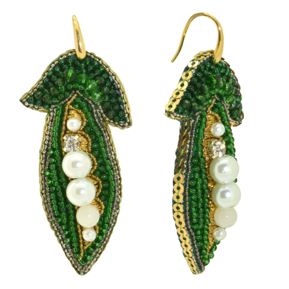 Miccy's | Peas in a Pod | PatchArt Earrings