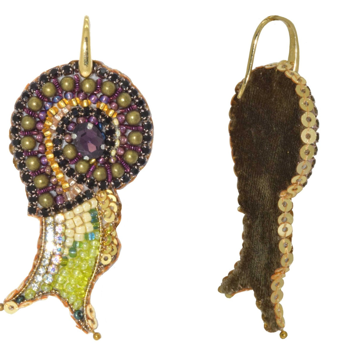 Miccy's | Snails | PatchArt Earrings