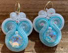 Miccy's | "Ice Blue " Dream | Velvet Dreams Earrings