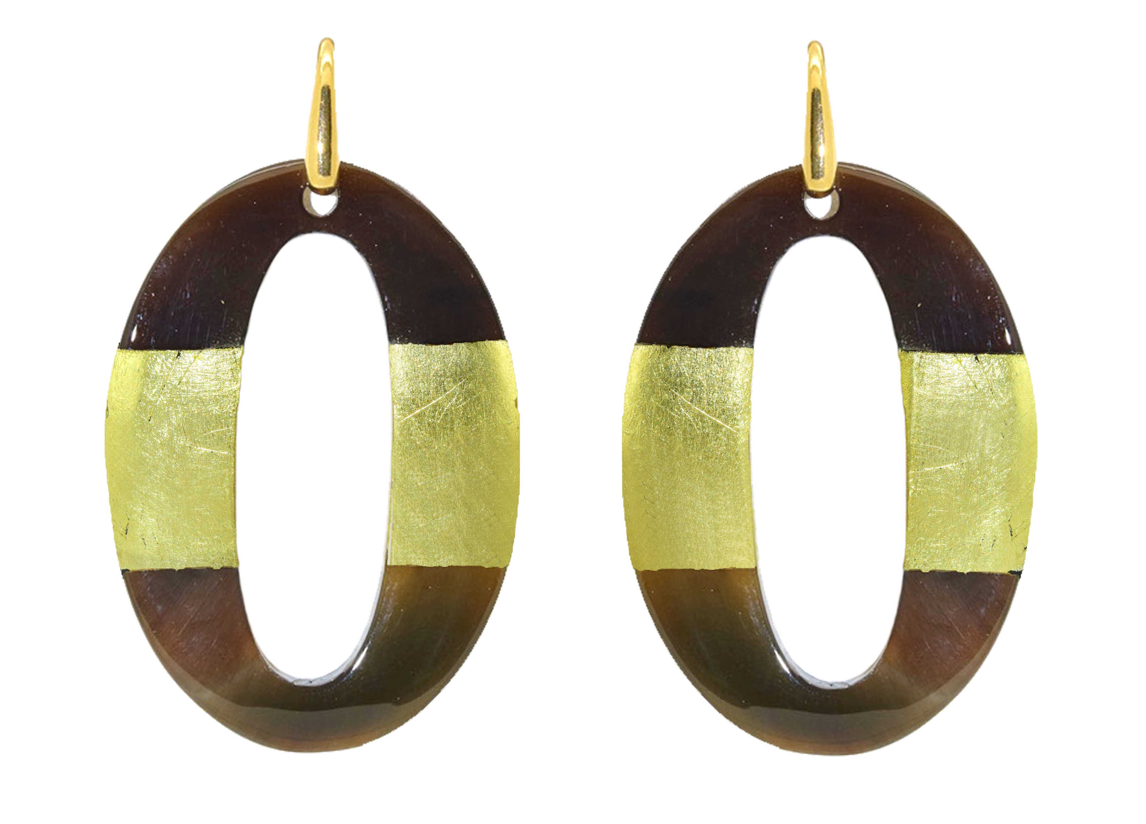 Miccy's | G"O" Horn - petite | Horn Earrings