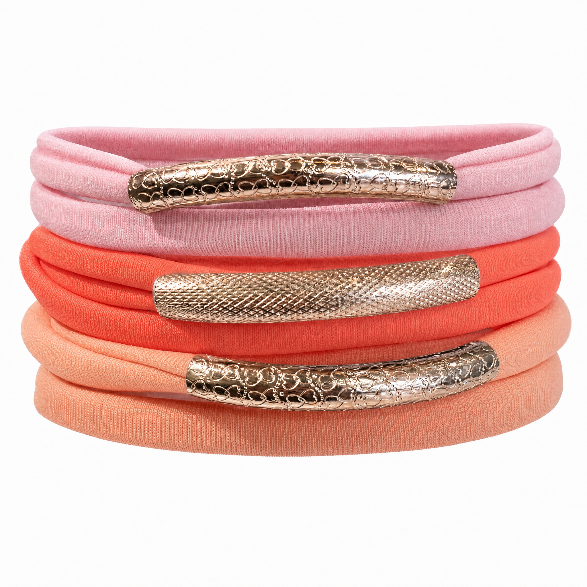 Golden Tube Bracelets