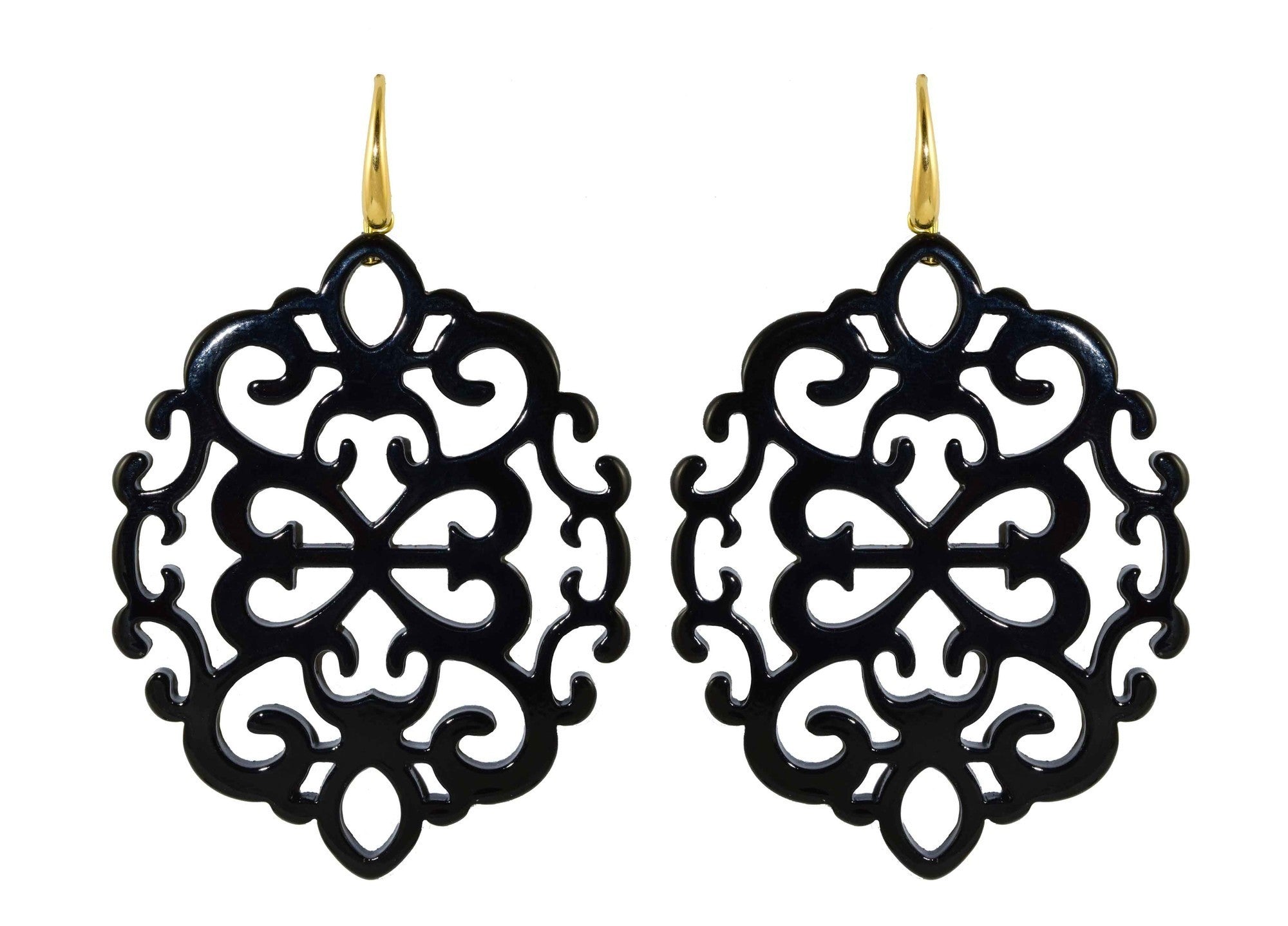 Miccy's | Ahlan Black | Resin Earrings