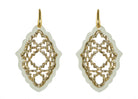 Miccy's | Azizi Ivory | Petite | Resin Earrings