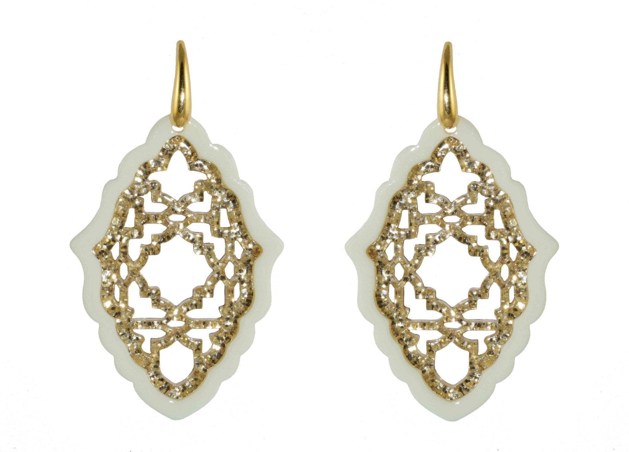 Miccy's | Azizi Ivory | Petite | Resin Earrings