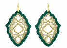 Miccy's | Azizi Large Green | Resin Earrings