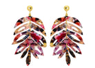 Miccy's | Big Multi colour Leaves | Resin Earrings