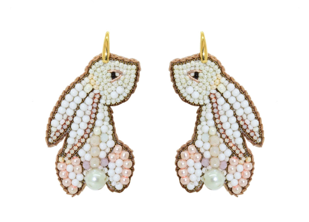 Miccy's | Cotton Tail | PatchArt Earrings