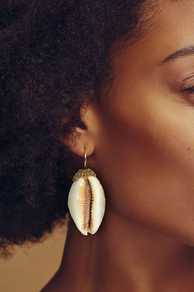Miccy's | Cowrie | Shell Earrings
