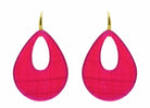 Miccy's | Fuchsia Drops | Resin Earrings