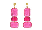 Miccy's | Gemma Barbie Pink | Resin Earrings