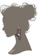 Hummingbird | PatchArt Earrings - Miccy's Jewelz Europe