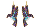 Hummingbird | PatchArt Earrings - Miccy's Jewelz Europe