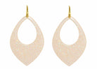 Miccy's | Ivory Moondust Drops | Resin Earrings