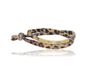 Miccy's | Leopard 14K Golden Tube Bracelet