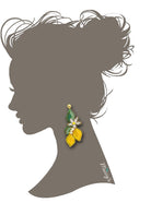 Miccy's | Limoncello | PatchArt Earrings