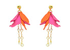 Miccy's | Lou Lou Pink and Orange | Resin Earrings