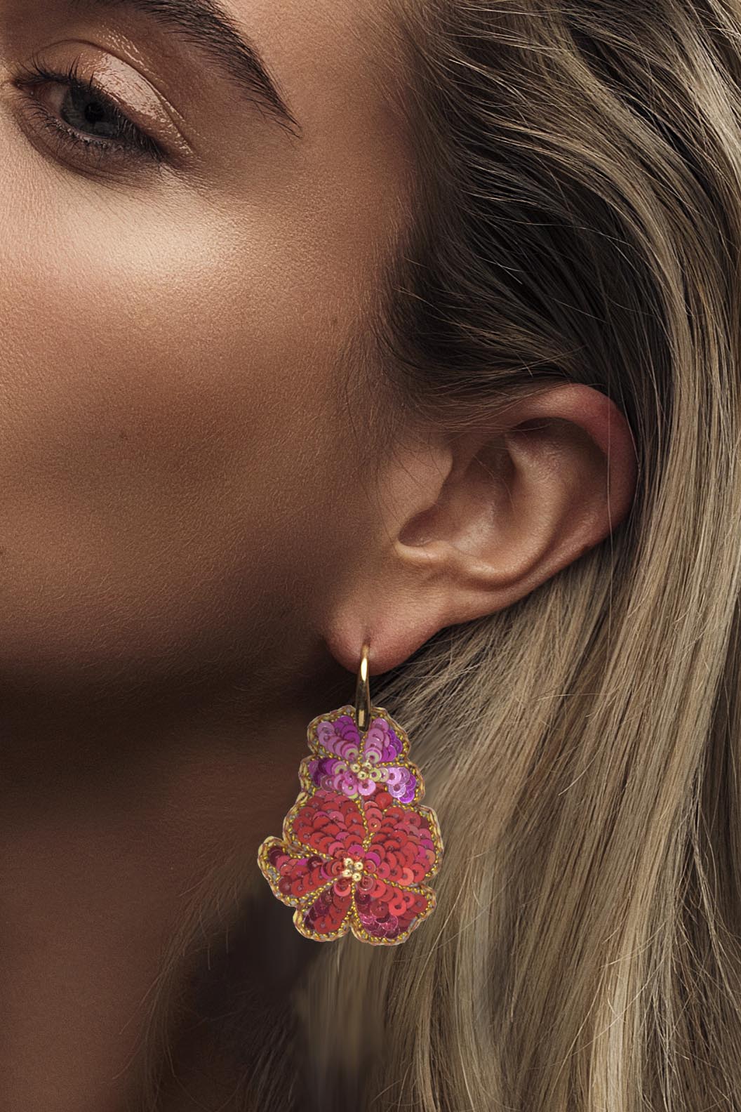 Miccy's | Mini Mariposa pink | PatchArt Earrings