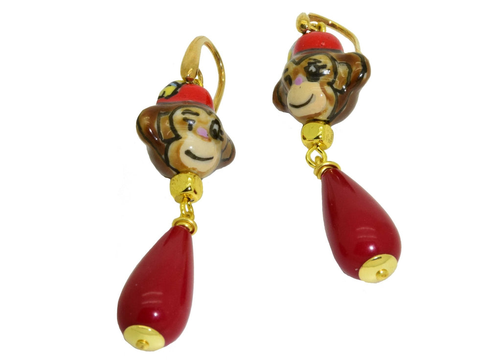 Monkey Business | Gemstone Earrings - Miccy's Jewelz Europe