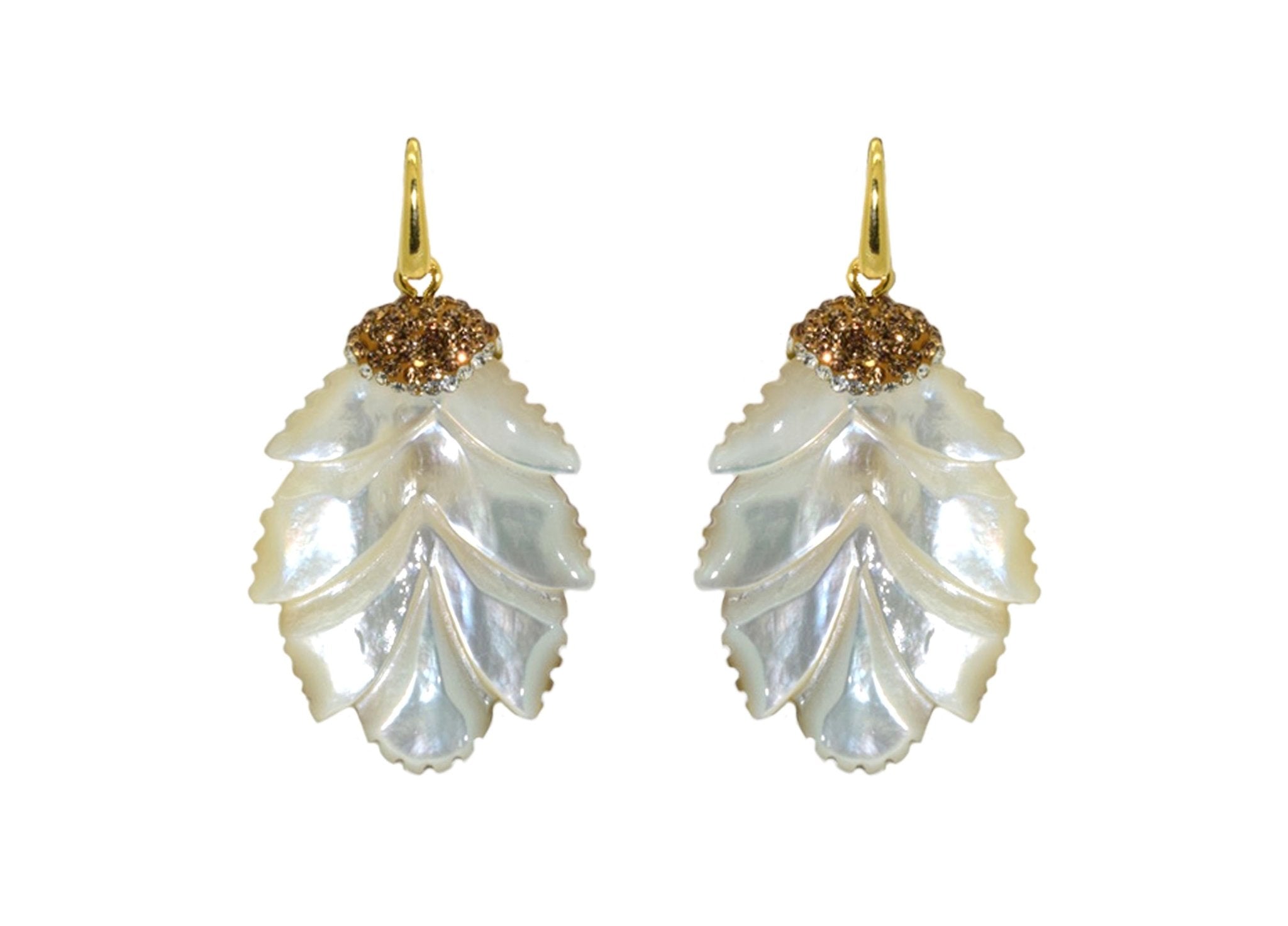 Miccy's | MOP Flowers | Shell Earrings