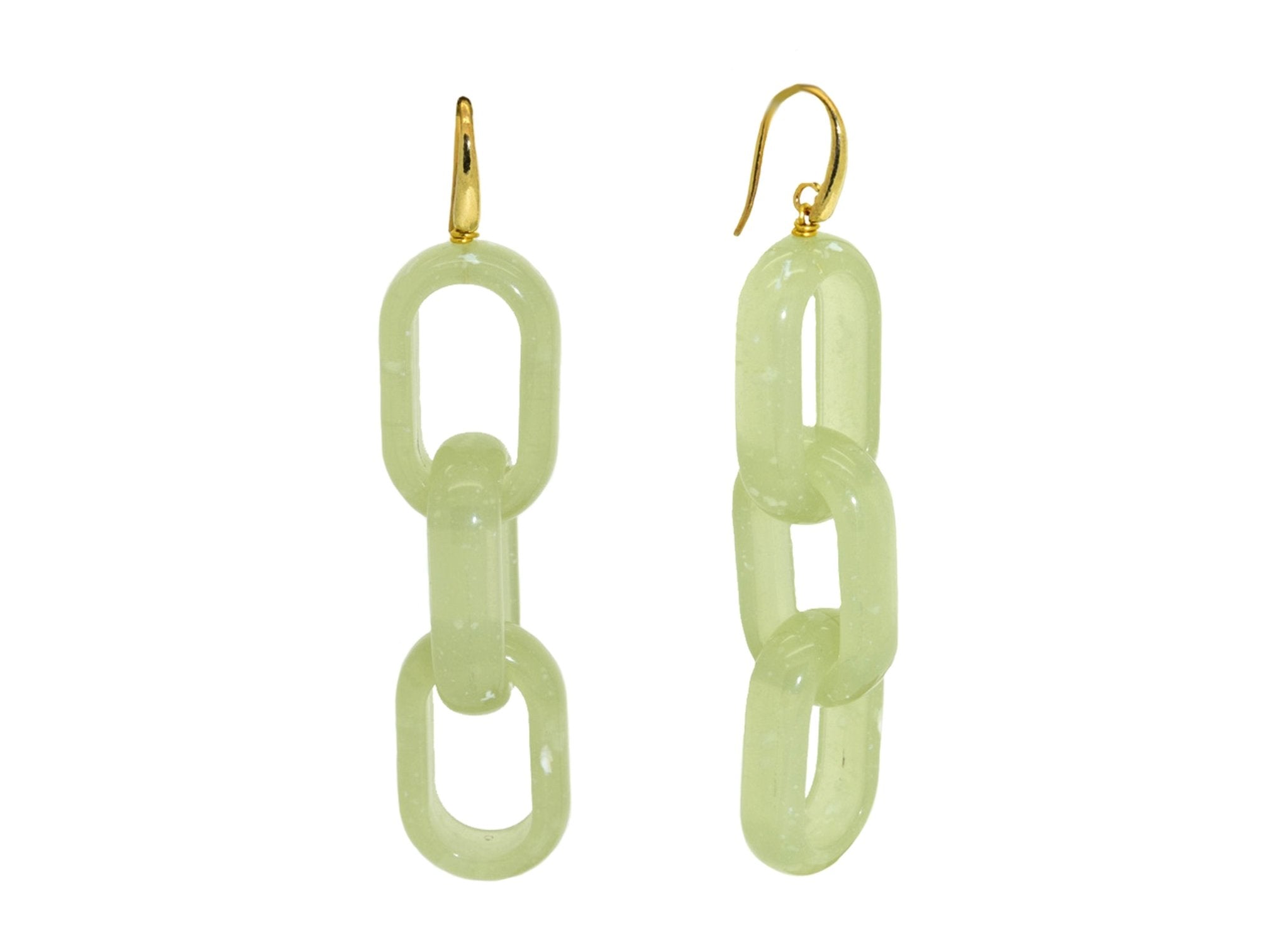 Miccy's | Nexus Pastel Green | Resin Earrings