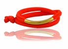 Miccy's | Orange 14K Golden Tube Bracelet