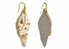 Miccy's | Paradiso Ivory | PatchArt Earrings