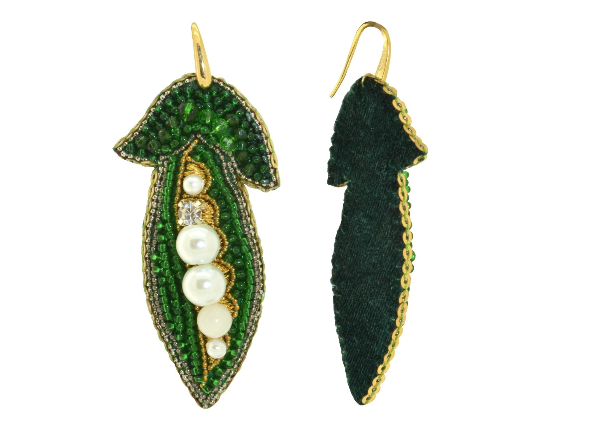 Miccy's | Peas in a Pod | PatchArt Earrings