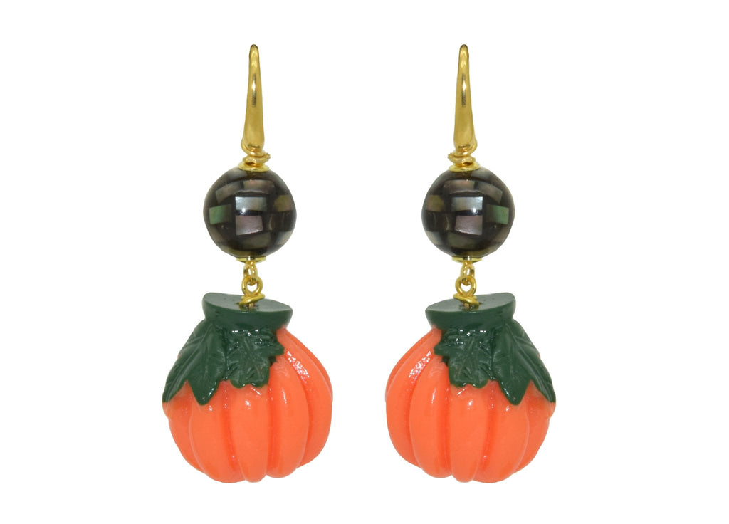 Pumpkin Patch | Resin Earrings - Miccy's Jewelz Europe