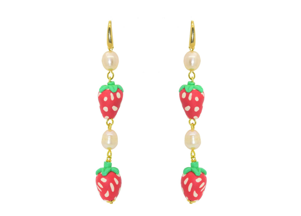 Strawberry Jam | Resin Earrings - Miccy's Jewelz Europe