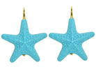 Miccy's | Turquoise Large Starfishes | Resin Earrings