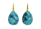 Miccy's | Turquoise Snake Skin Drops | Petite | Skins Earrings