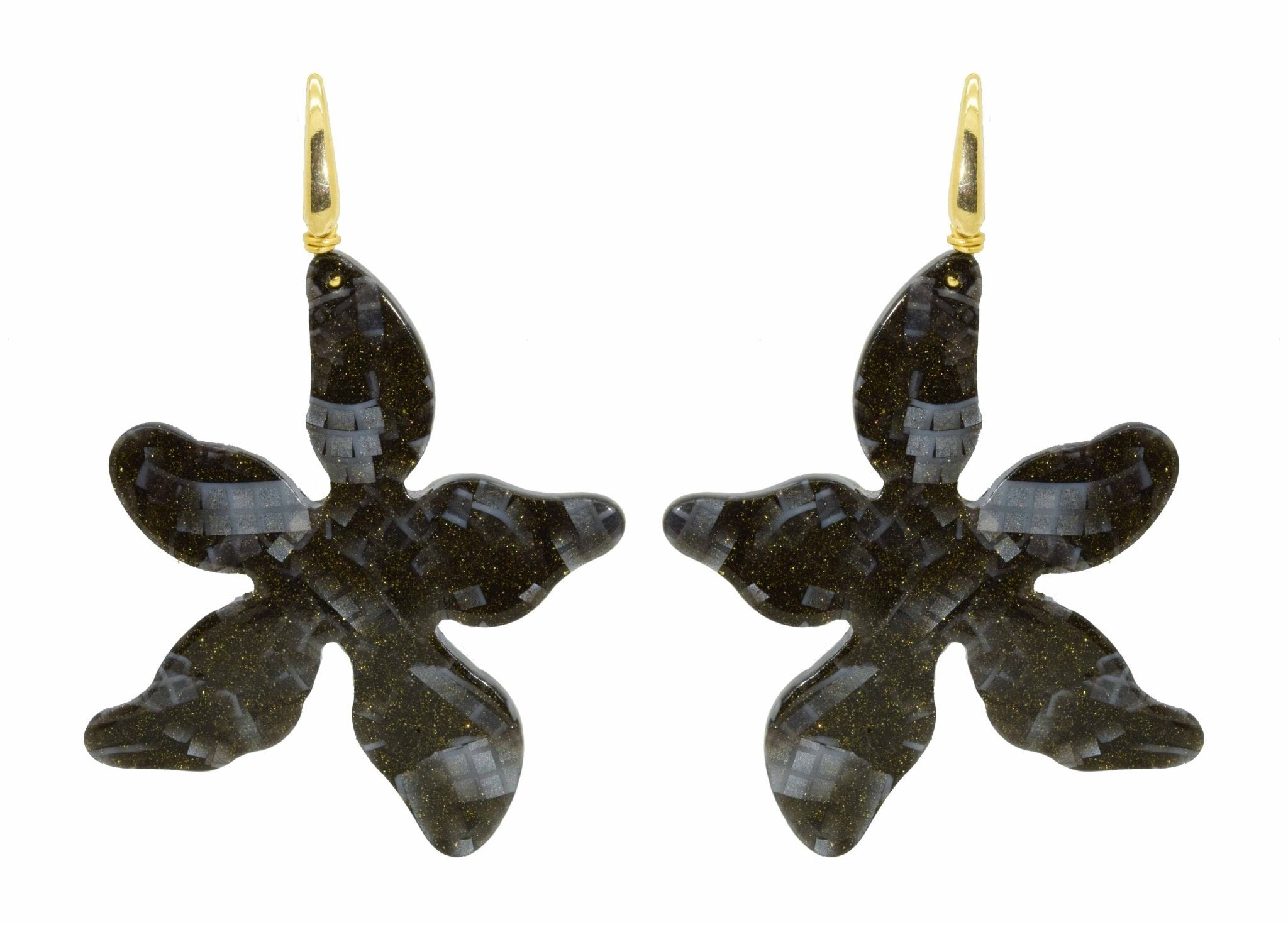 Miccy's | Viola Nero | Resin Earrings