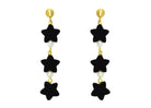 Miccy's | Wishful Thinking Black | Resin Earrings