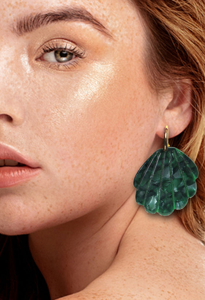 Miccy's | Kerang Green | Resin Earrings