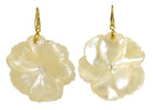 Miccy's | Hibiscus Ivory | Resin Earrings